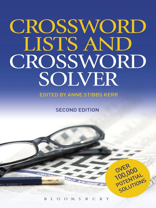 Title details for Crossword Lists & Crossword Solver by Anne Stibbs Kerr - Available